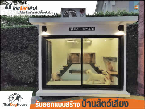บริษัทจำหน่ายบ้านแมว พร้อมออกแบบและผลิต